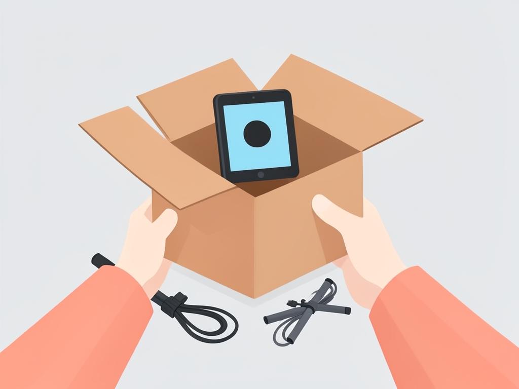 Paket auspacken & Lieferumfang prüfen