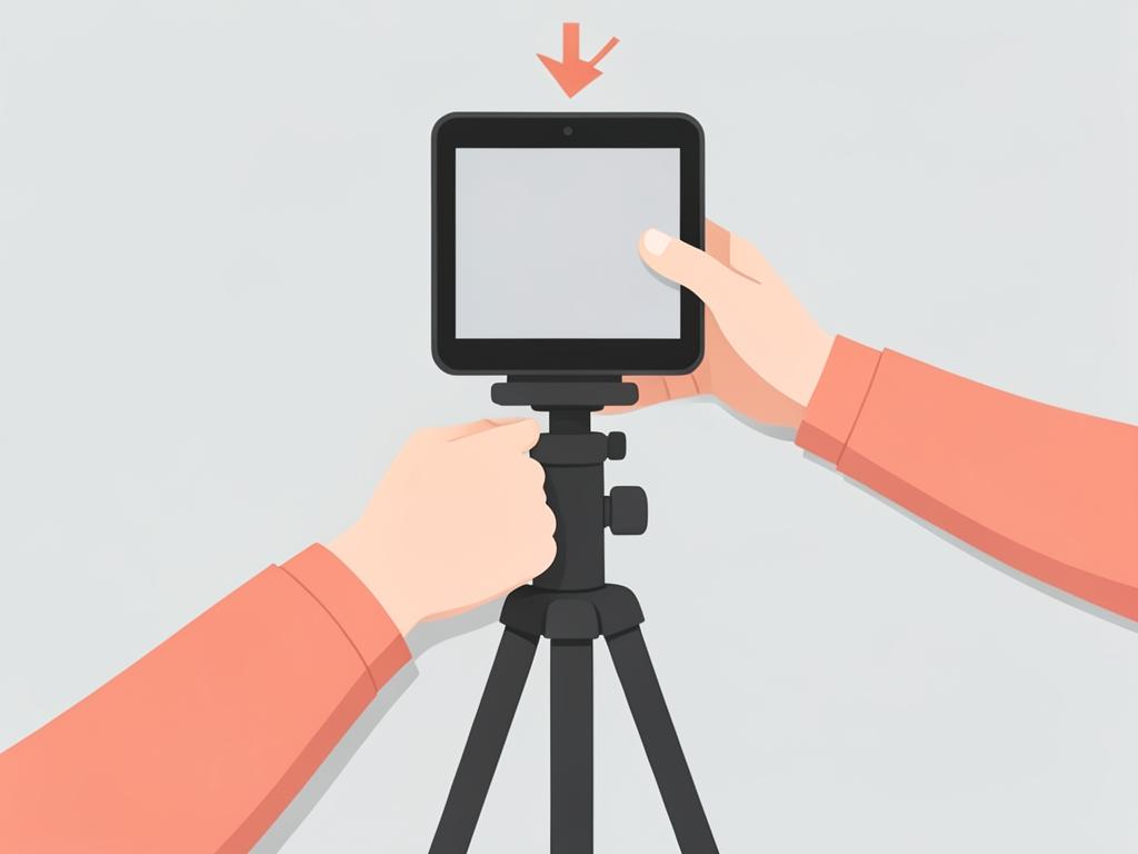 Fotobox aufstecken